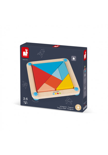 Origami Tangram s předlohami 25 ks karet série Montessori