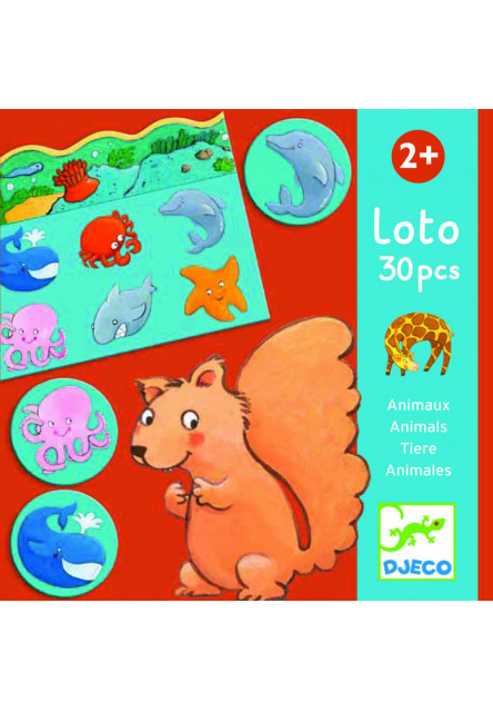 Loto: Zvieratká DJECO